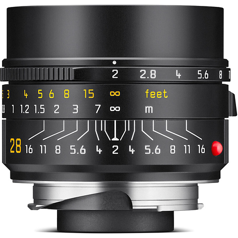 28mm f/2.0 Summicron-M ASPH Lens (Black, 2023 Version) Image 0