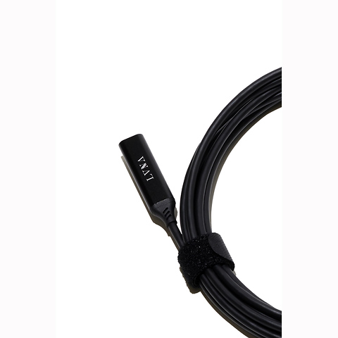 16.4 ft. Female USB-C to Male USB-C Active Extension Cable (Black) Image 1