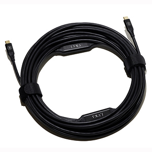 32.8 ft. Straight Male USB-C to Straight Male USB-C Directional Tether Cable (Black)