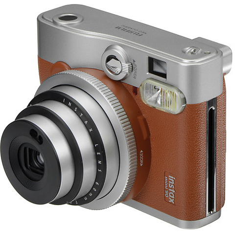 INSTAX Mini 90 Neo Classic Instant Camera (Brown) Image 2