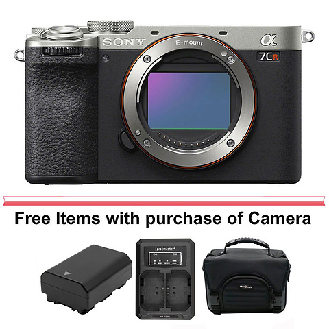 Alpha a7CR Mirrorless Digital Camera Body (Silver) Image 0