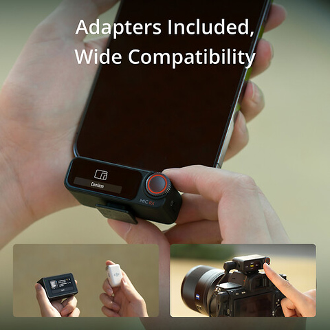 Mic 2 Compact Digital Wireless Microphone System/Recorder for Camera & Smartphone (2.4 GHz) Image 6