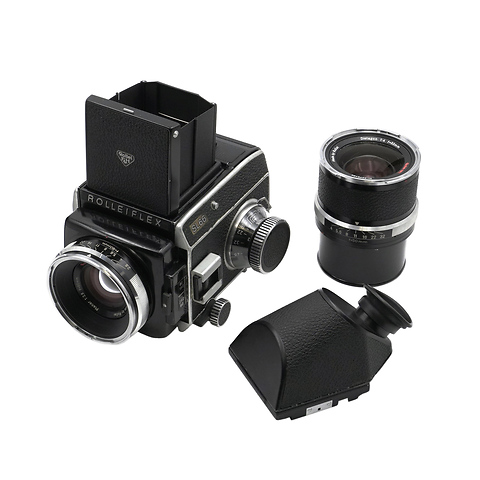 Rolleiflex SL66 with 80mm, 50mm Lenses & Extra Finder Kit - Pre-Owned Image 0