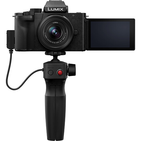 Lumix G100D Mirrorless Camera with 12-32mm Lens and Tripod Grip Image 1