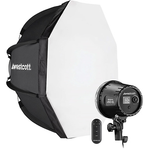 U60-B Bi-Color Led 1-Light Softbox Kit