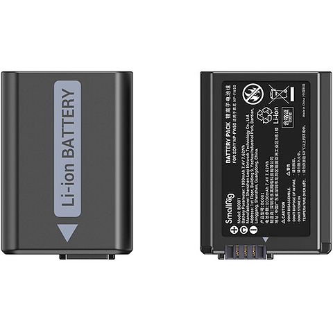 NP-FW50 2-Battery Kit with Dual Charger Image 3