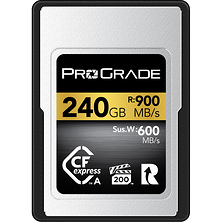 240GB CFexpress 2.0 Type A Gold Memory Card Image 0