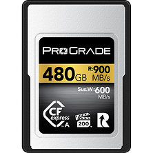 480GB CFexpress 2.0 Type A Gold Memory Card Image 0