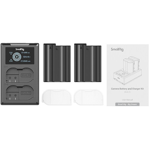 EN-EL15 2-Battery Kit with Dual Charger Image 7