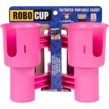 Clamp-On Dual-Cup & Drink Holder (Hot Pink) Image 0