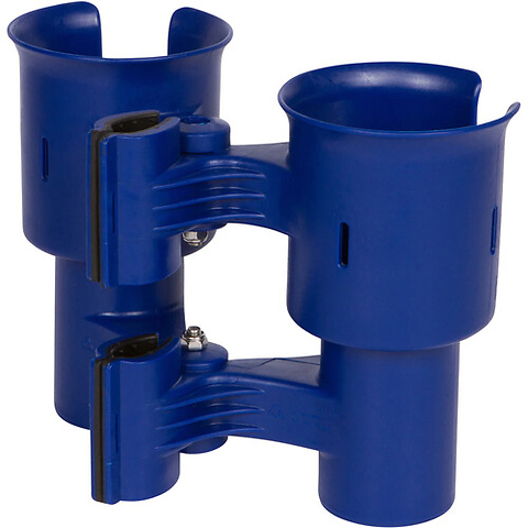 Clamp-On Dual-Cup & Drink Holder (Navy) Image 4
