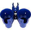 Clamp-On Dual-Cup & Drink Holder (Navy) Thumbnail 2