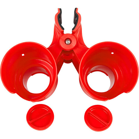 Clamp-On Dual-Cup & Drink Holder (Red) Image 3