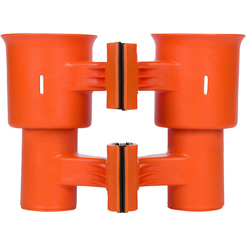 Dual Cup Holder (Orange) Image 1