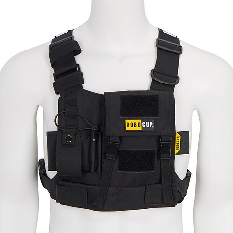 Chest Harness Vest Organizer with Silent Storage Pocket Image 3