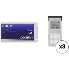 1TB AXS S66 Memory Card (3-Pack) Image 0