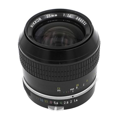 35mm f/1.4 Non Ai Manual Focus Lens - Pre-Owned Image 0