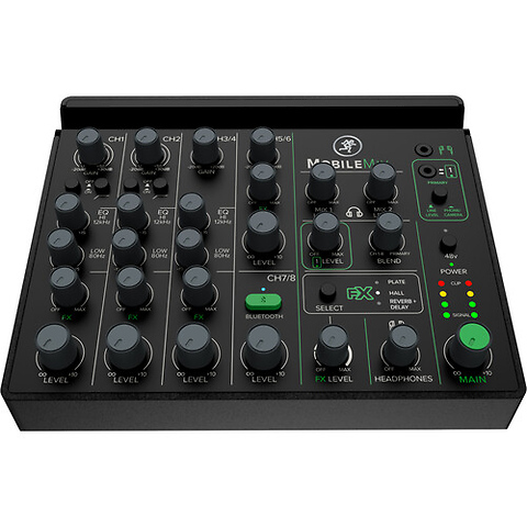 MobileMix 8-Channel Live Sound and Streaming Mixer Image 2