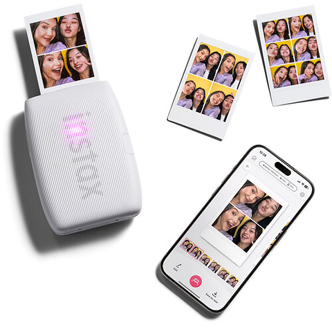 INSTAX Mini LINK 3 Smartphone Printer (Clay White) Image 11