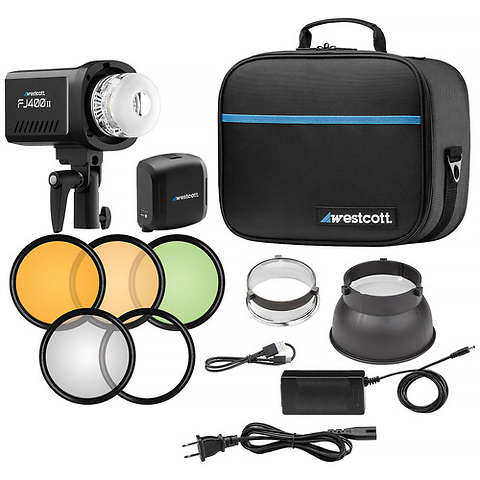 FJ400 II 400Ws Touchscreen Strobe with FJ-X3 M Universal Trigger (Newborn Portrait Kit) Image 11