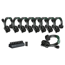 Solidcom SE PRO-9S 9-Person Noise Cancelling Headset Wireless Intercom System Image 0