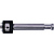 Baby Pin 5/8 in. Adapter to Anti-Twist 3/8 in.-16 Screw