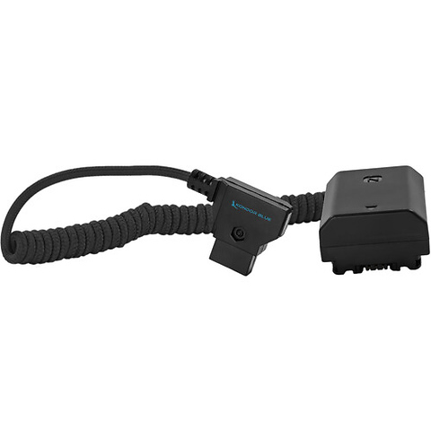 D-Tap to NP-FZ100 Dummy Battery Cable for Sony a7S III (Black) Image 1