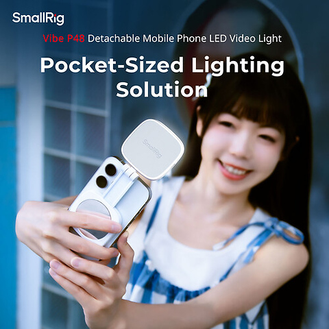 Vibe P48 Detachable Mobile Phone LED Video Light (Black) Image 10