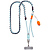 LinkGo Phone Photography Braided Strap (Sea Blue)