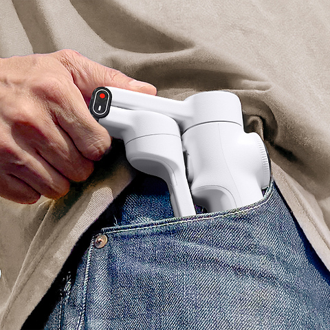Flow 2 AI-Powered Smartphone Gimbal (Summit White) Image 11
