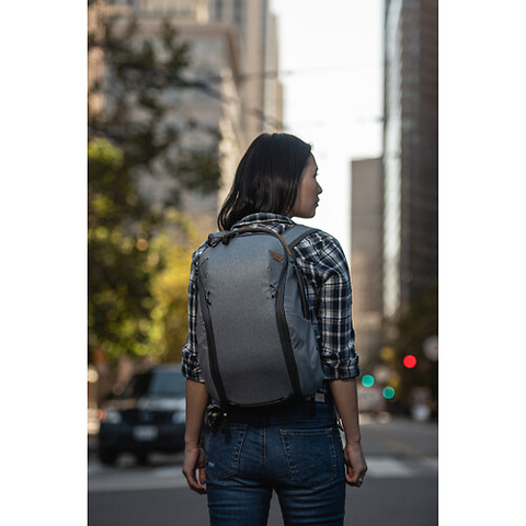 Everyday Backpack Zip (Ash, 15L) Image 9