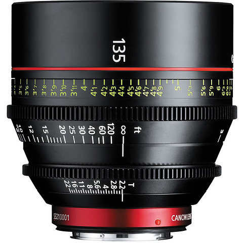 CN-E 135mm T2.2 L F Cinema Prime Lens (EF Mount) - Pre-Owned Image 2