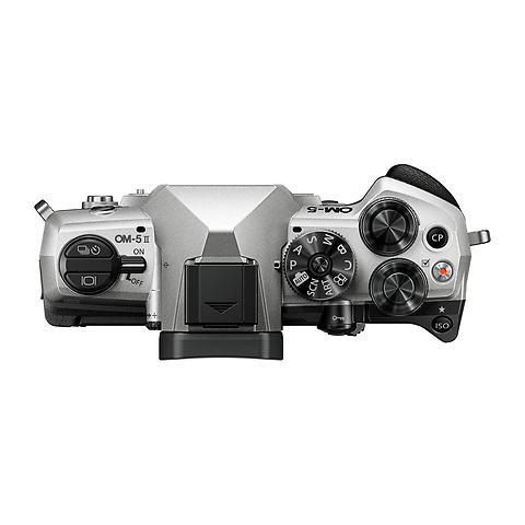 OM-5 Mark II Mirrorless Micro Four Thirds Digital Camera Body (Silver) Image 2