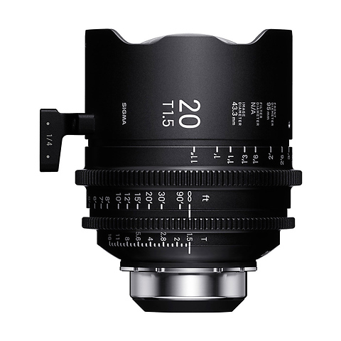 20mm T1.5 FF High-Speed Cine Prime PL Mount - Pre-Owned Image 0
