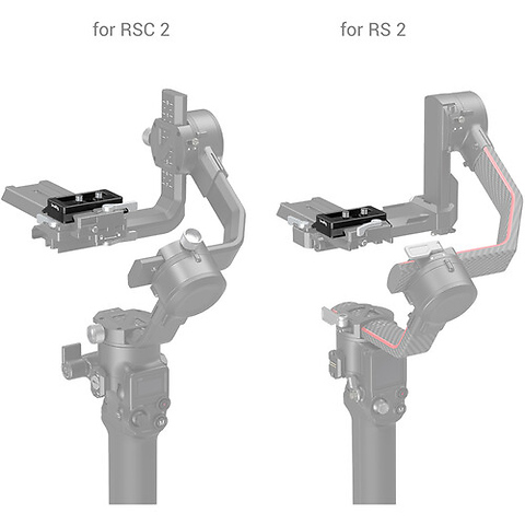 Arca-Type Quick Release Plate for Select DJI RS Gimbals Image 5