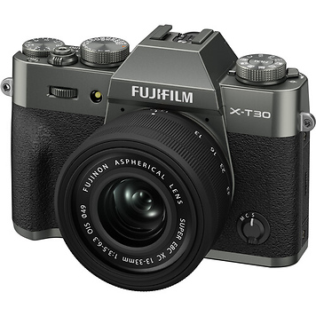 X-T30 III Mirrorless Digital Camera with 13-33mm Lens (Charcoal Silver)