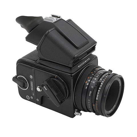 500CM Body w/ CF 80mm f/2.8, A12 Back & PM Finder Kit - Pre-Owned Image 1