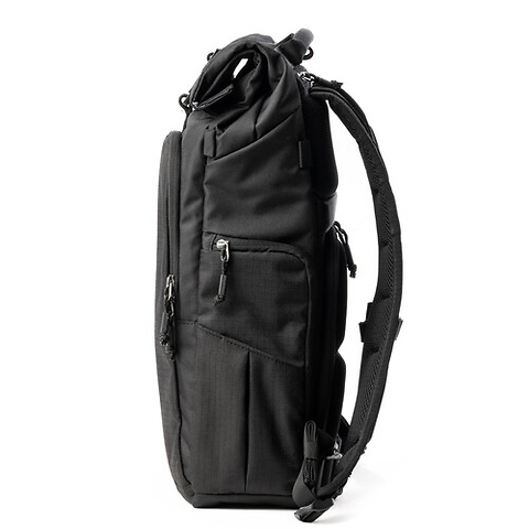 FocusPoint Rolltop Camera Backpack (Asphalt Black, 22 L) Image 2