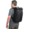 FocusPoint Rolltop Camera Backpack (Asphalt Black, 30 L) Thumbnail 8