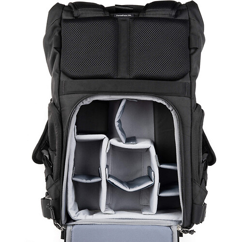 FocusPoint Rolltop Camera Backpack (Asphalt Black, 30 L) Image 1