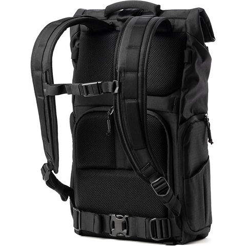 FocusPoint Rolltop Camera Backpack (Asphalt Black, 30 L) Image 2
