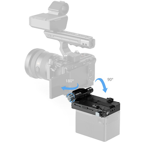 Pro Adjustable Arca-Type Plate and V-Mount Battery Interface System Image 7