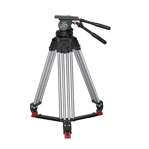Video 25 Fluid head with 150 Aluminum Tripod Kit - Pre-Owned Image 0