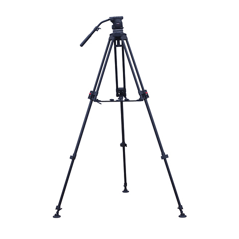 Focus HD Fluid Head w/2 Stage 3 Tube Tripod & Mid-Level Spreader - Pre-Owned Image 0