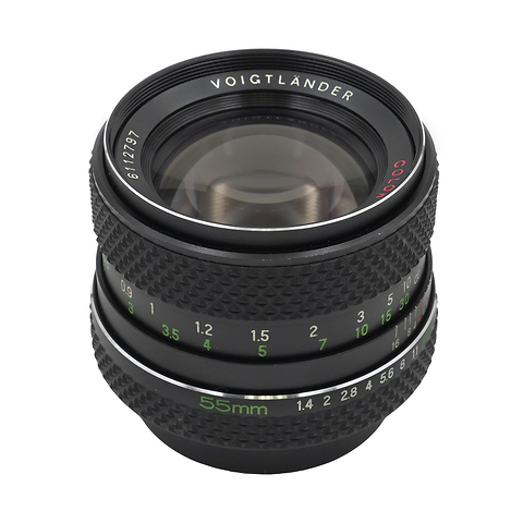 Color-Ultron 55mm f/1.4 AR for Rollei QBM - Pre-Owned Image 0
