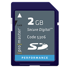 2GB Performance UHS-I SD Memory Card Image 0