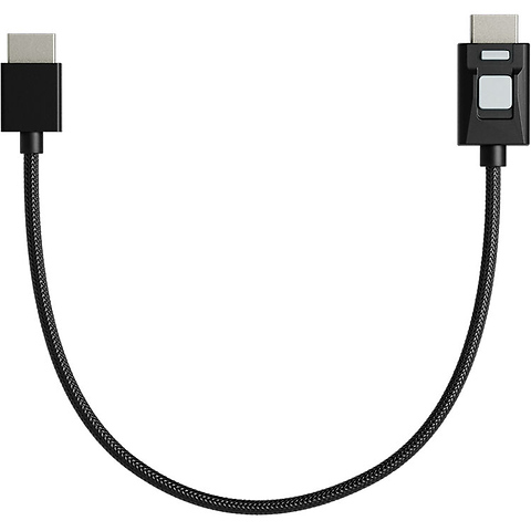4K60 HDR Locking Full HDMI to Full-HDMI High-Speed Cable (11.8 in.) Image 0