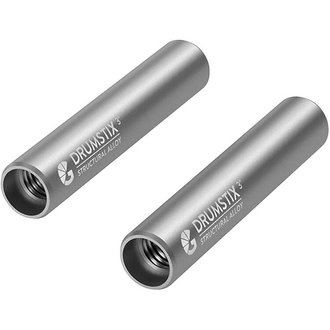Drumstix Structural Alloy Threaded 15mm Rods (Pair, 3 in.) Image 0