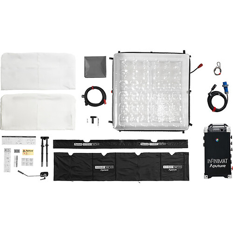 INFINIMAT LED with Clear Softbox & 1600W Control Box Pack (4 x 4 ft.) Image 11