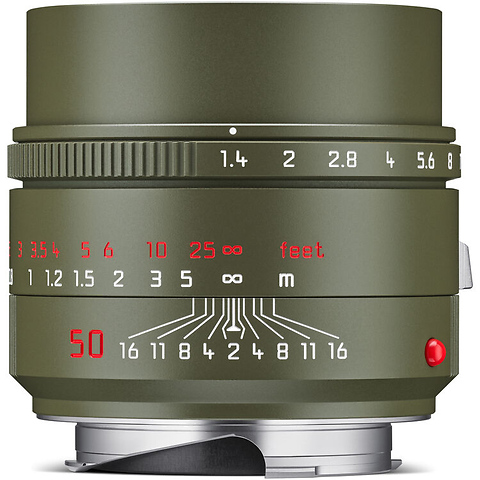 Summilux-M 50mm f/1.4 ASPH. Lens (Leica M, Safari Green, Reissue) Image 0